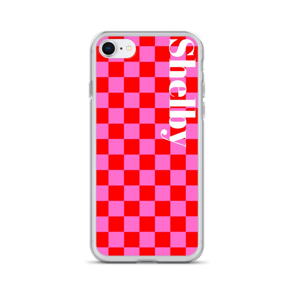 Make It Yours™ Check Pattern iPhone Case