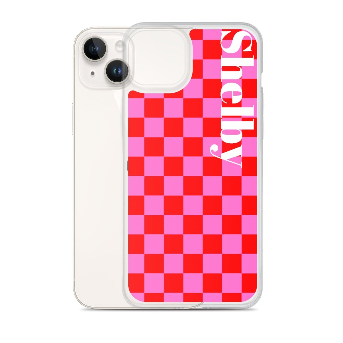 Make It Yours™ Check Pattern iPhone Case