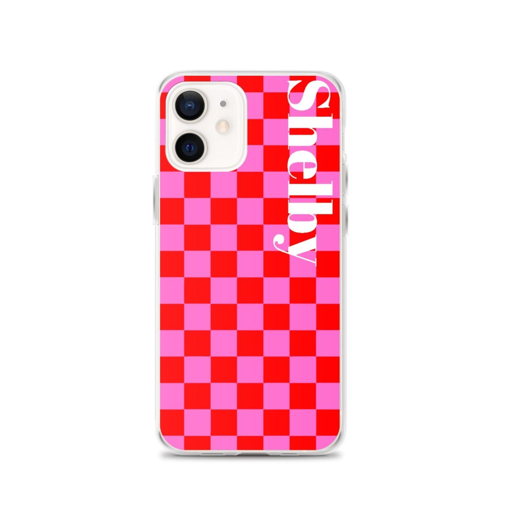 Make It Yours™ Check Pattern iPhone Case