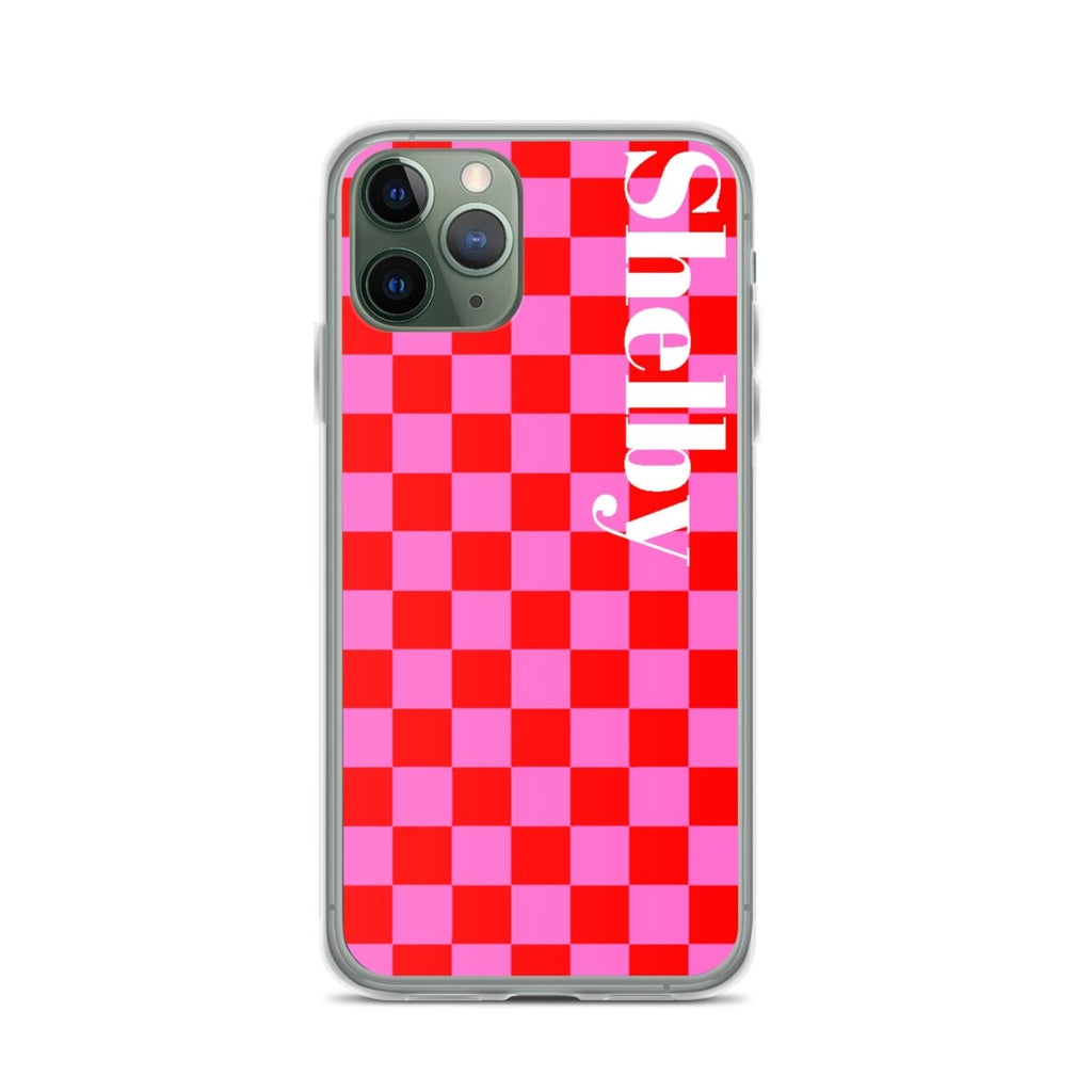 Make It Yours™ Check Pattern iPhone Case