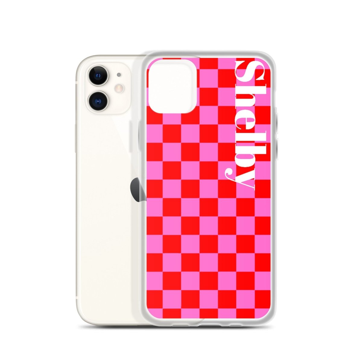 Make It Yours™ Check Pattern iPhone Case