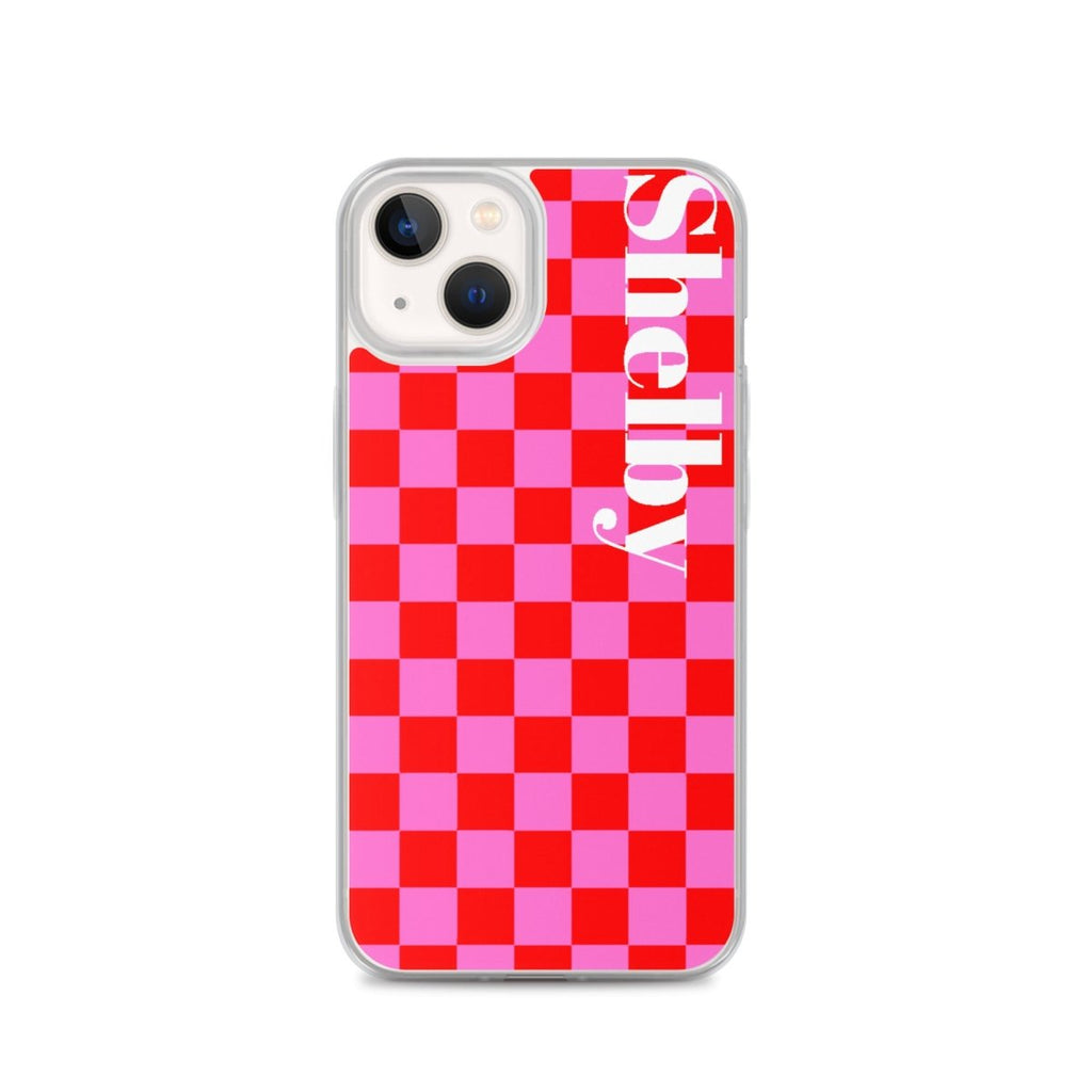 Make It Yours™ Check Pattern iPhone Case