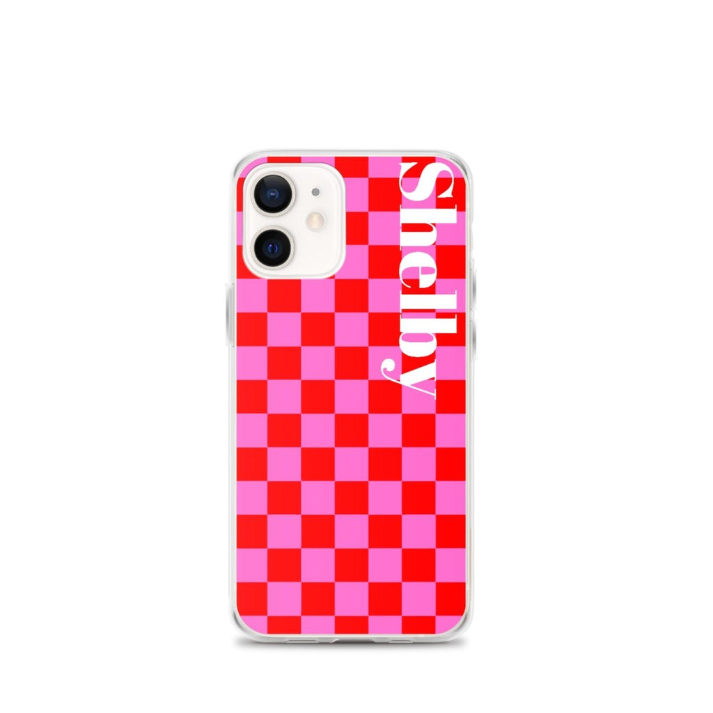Make It Yours™ Check Pattern iPhone Case