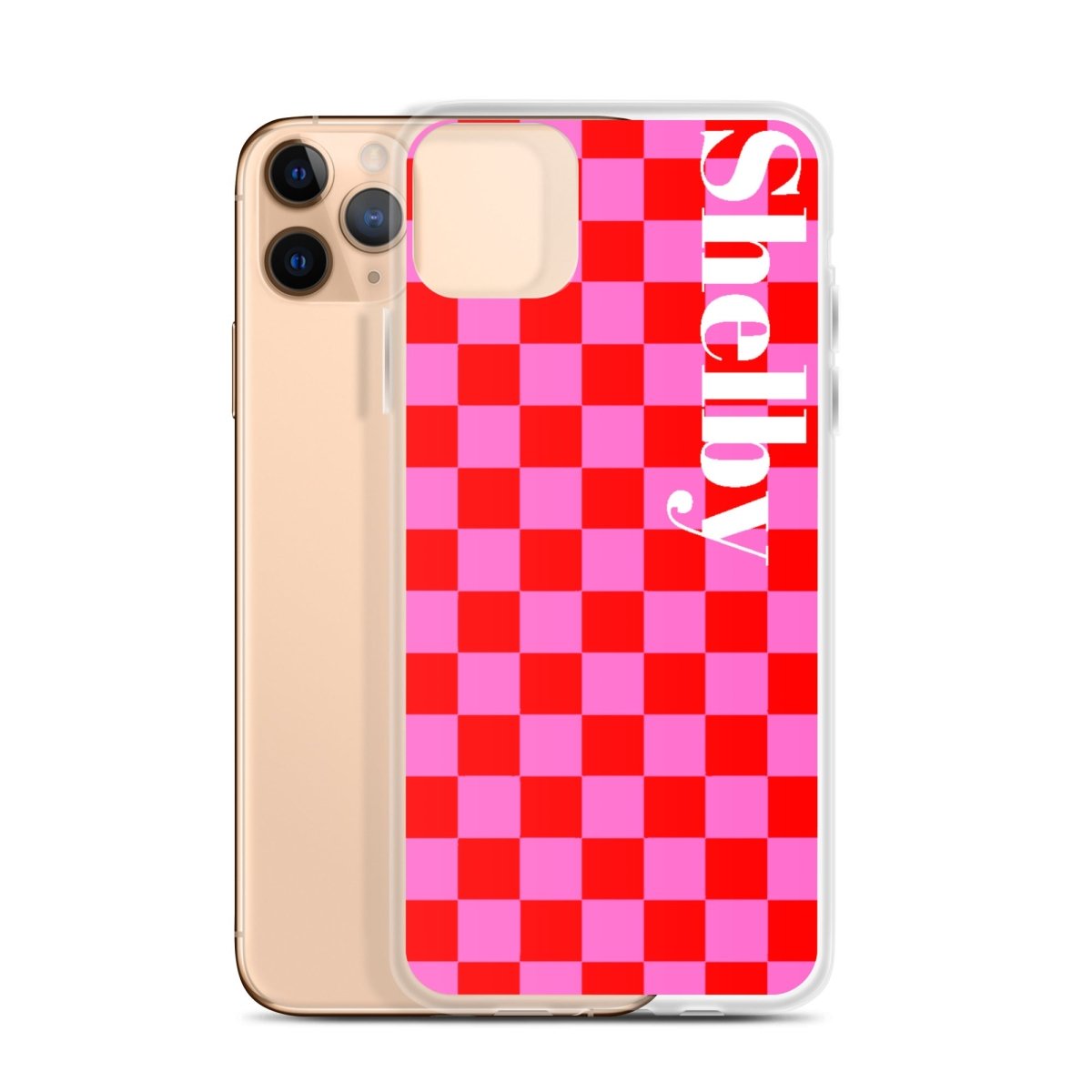 Make It Yours™ Check Pattern iPhone Case