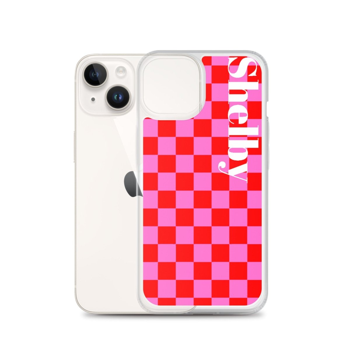 Make It Yours™ Check Pattern iPhone Case