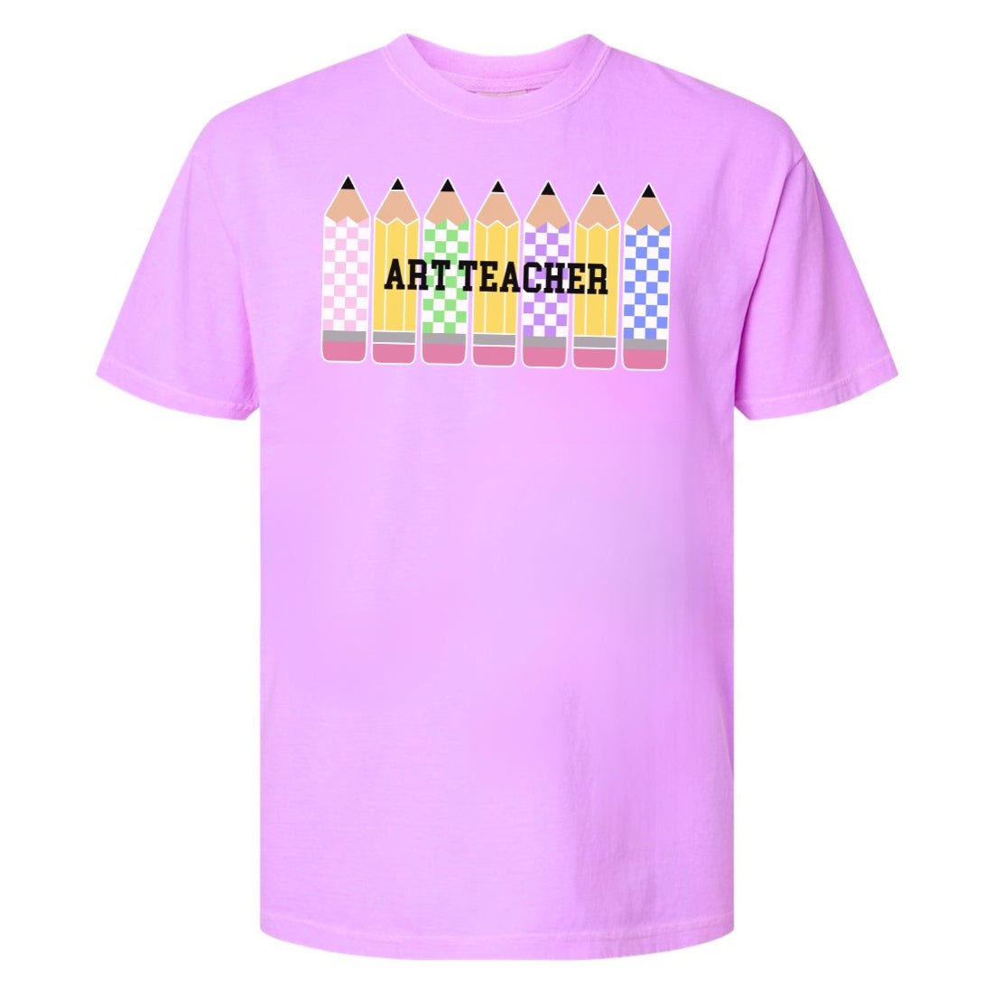 Make It Yours™ 'Checkered Pencils' T-Shirt