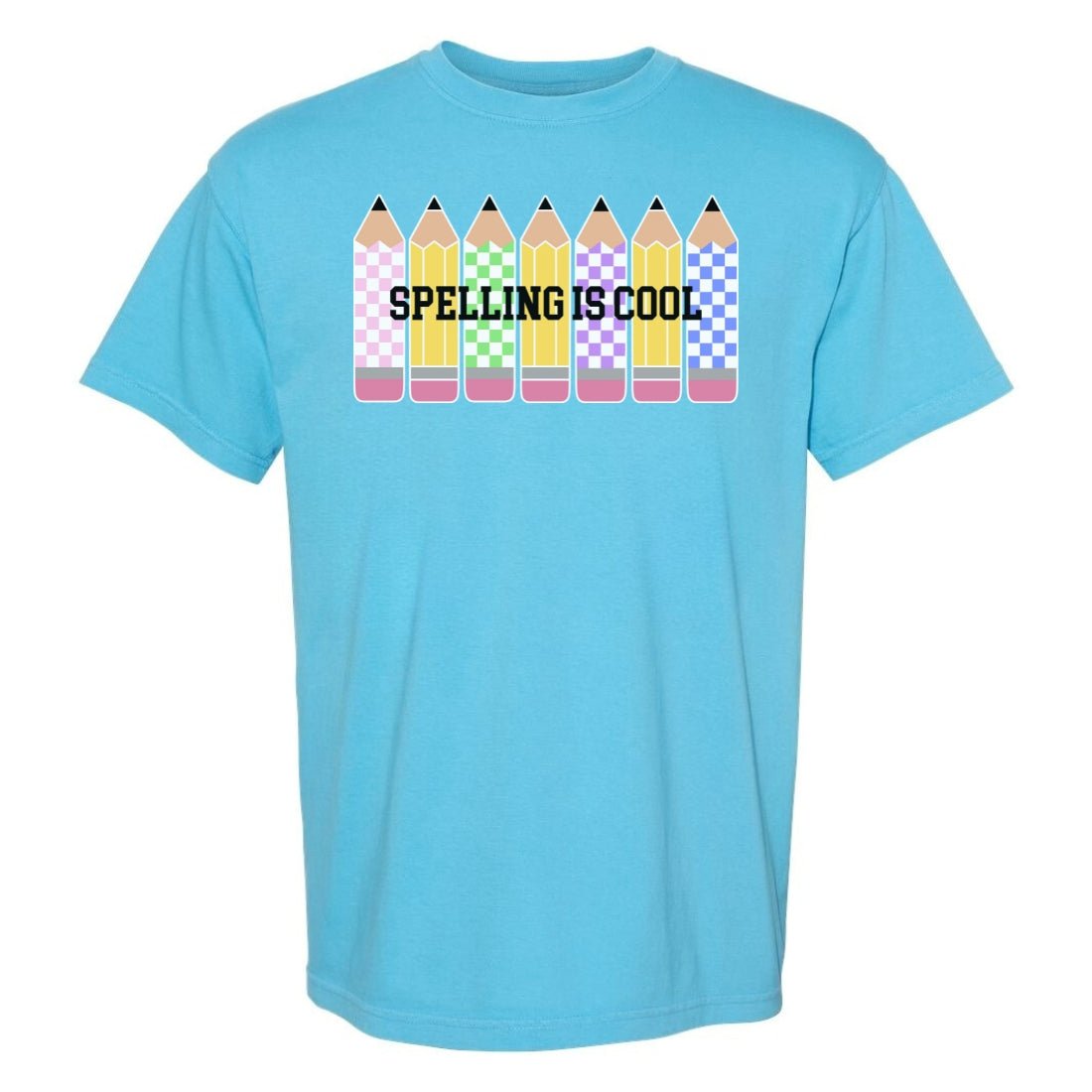 Make It Yours™ 'Checkered Pencils' T-Shirt