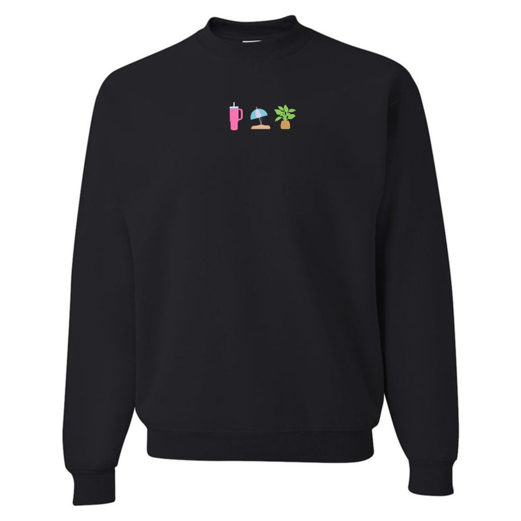 Make It Yours™ 'Favorite Things Icons' Embroidered Sweatshirt