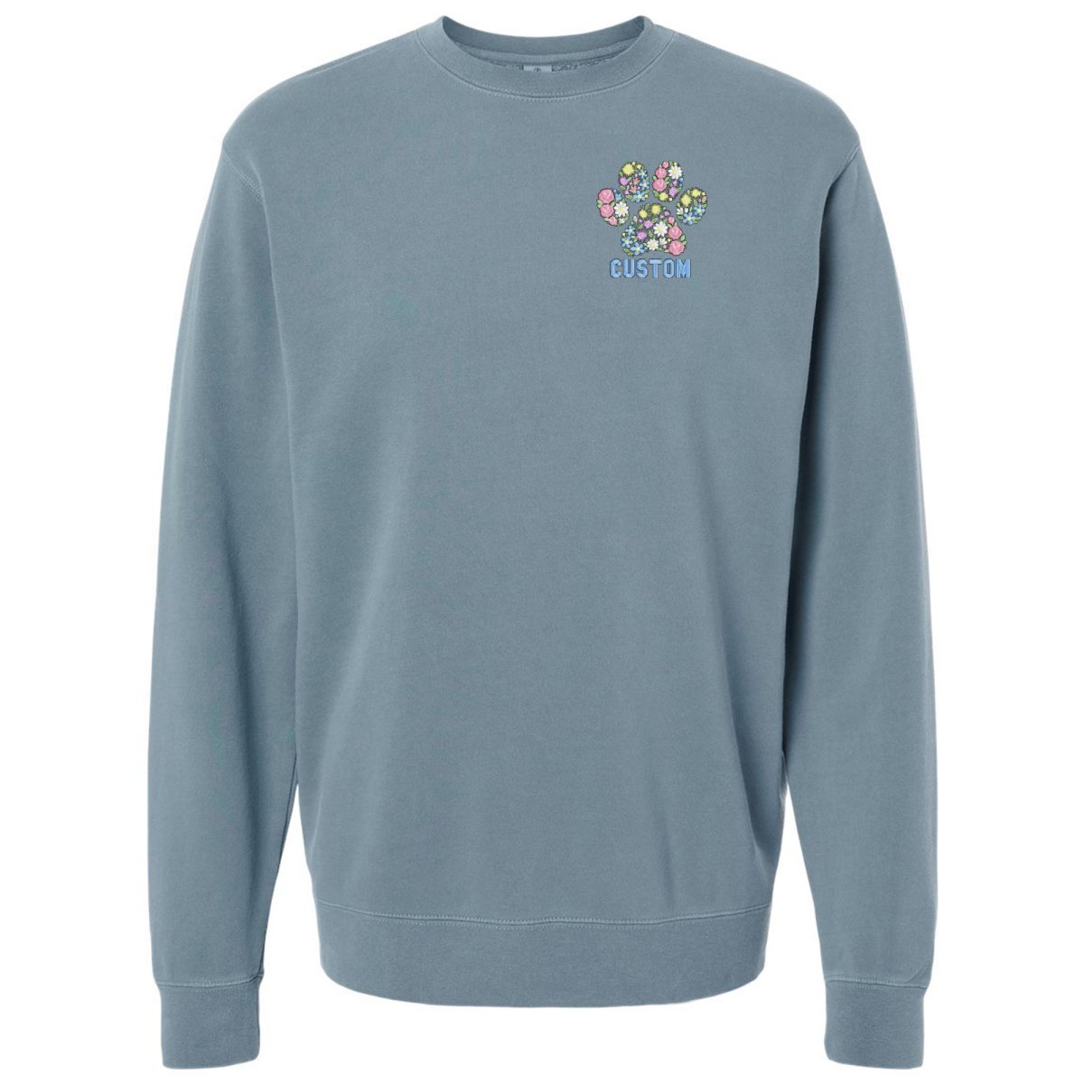 Make It Yours™ 'Floral Paw Print' Cozy Crew
