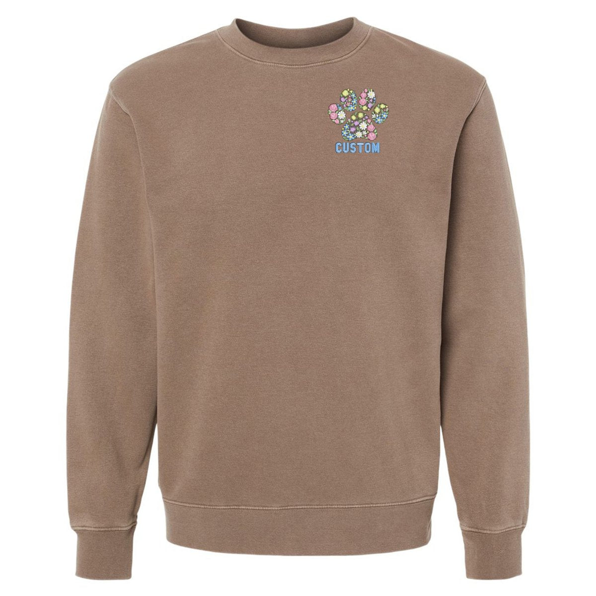 Make It Yours™ 'Floral Paw Print' Cozy Crew