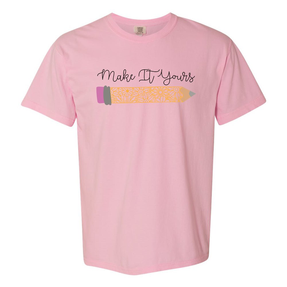 Make It Yours™ 'Floral Pencil' T-Shirt