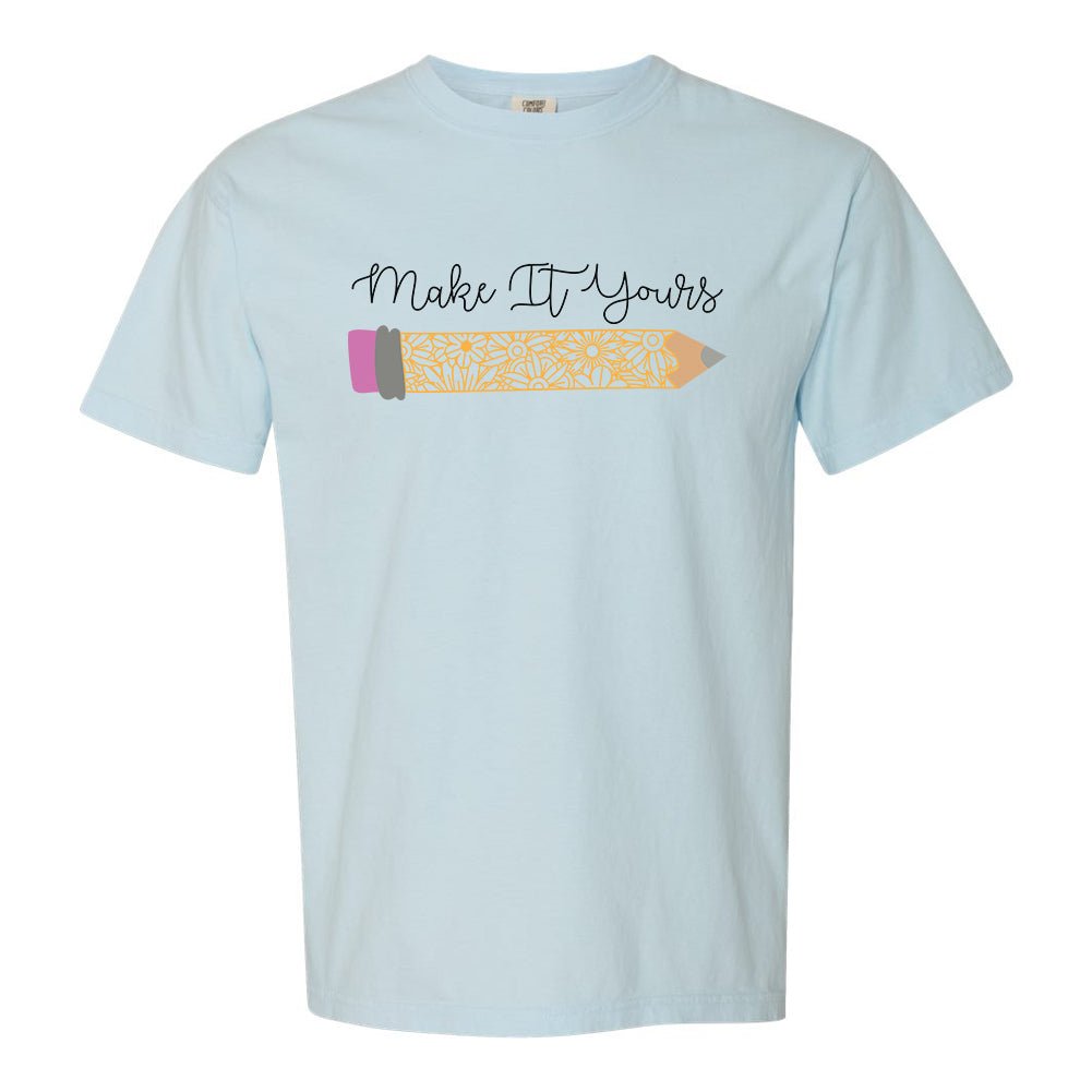 Make It Yours™ 'Floral Pencil' T-Shirt