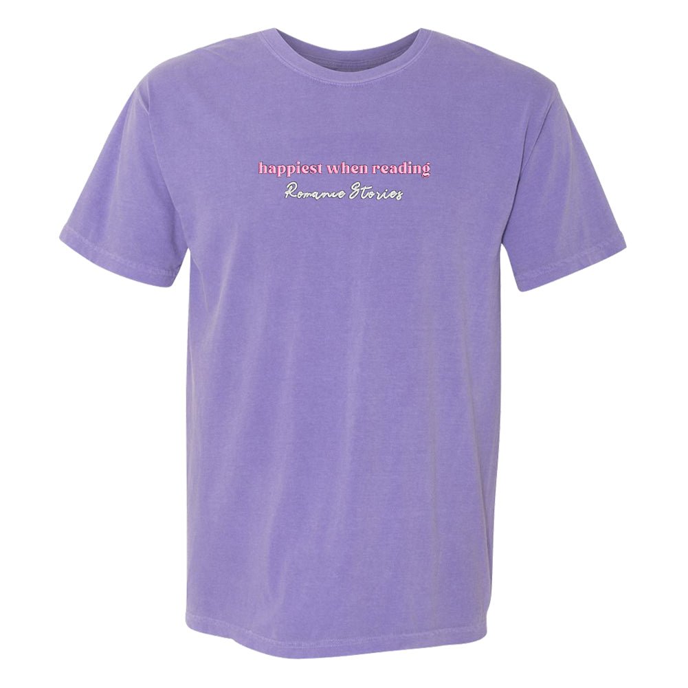Make It Yours™ 'Happiest When Reading...' T-Shirt