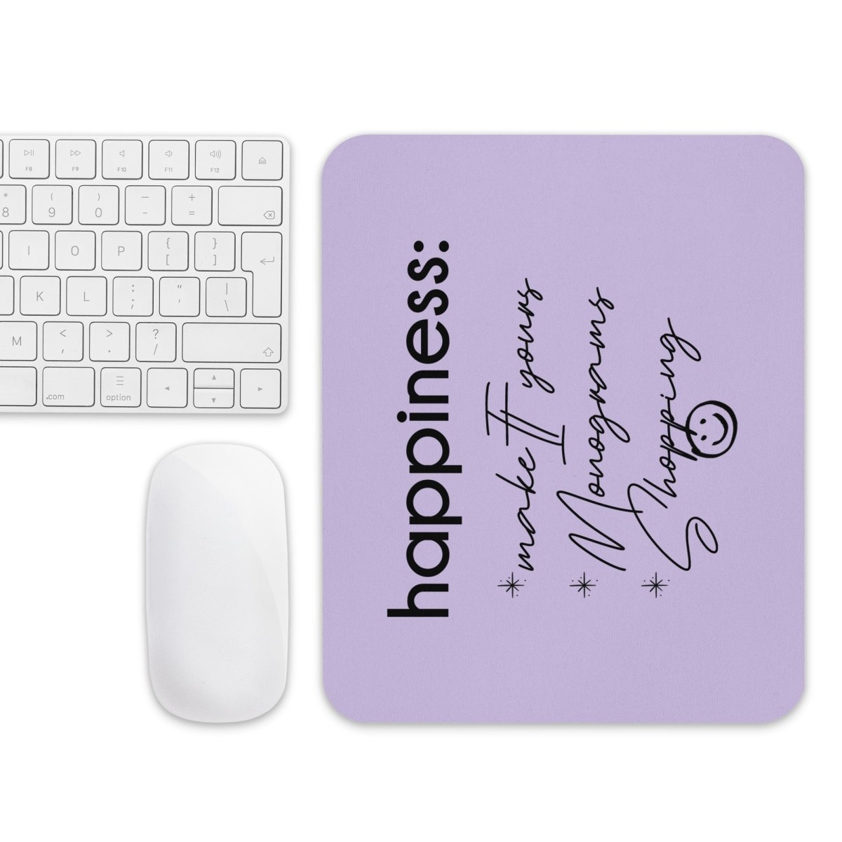 Make It Yours™ 'Happiness Checklist' Mouse Pad