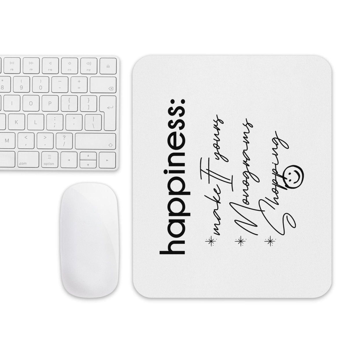 Make It Yours™ 'Happiness Checklist' Mouse Pad