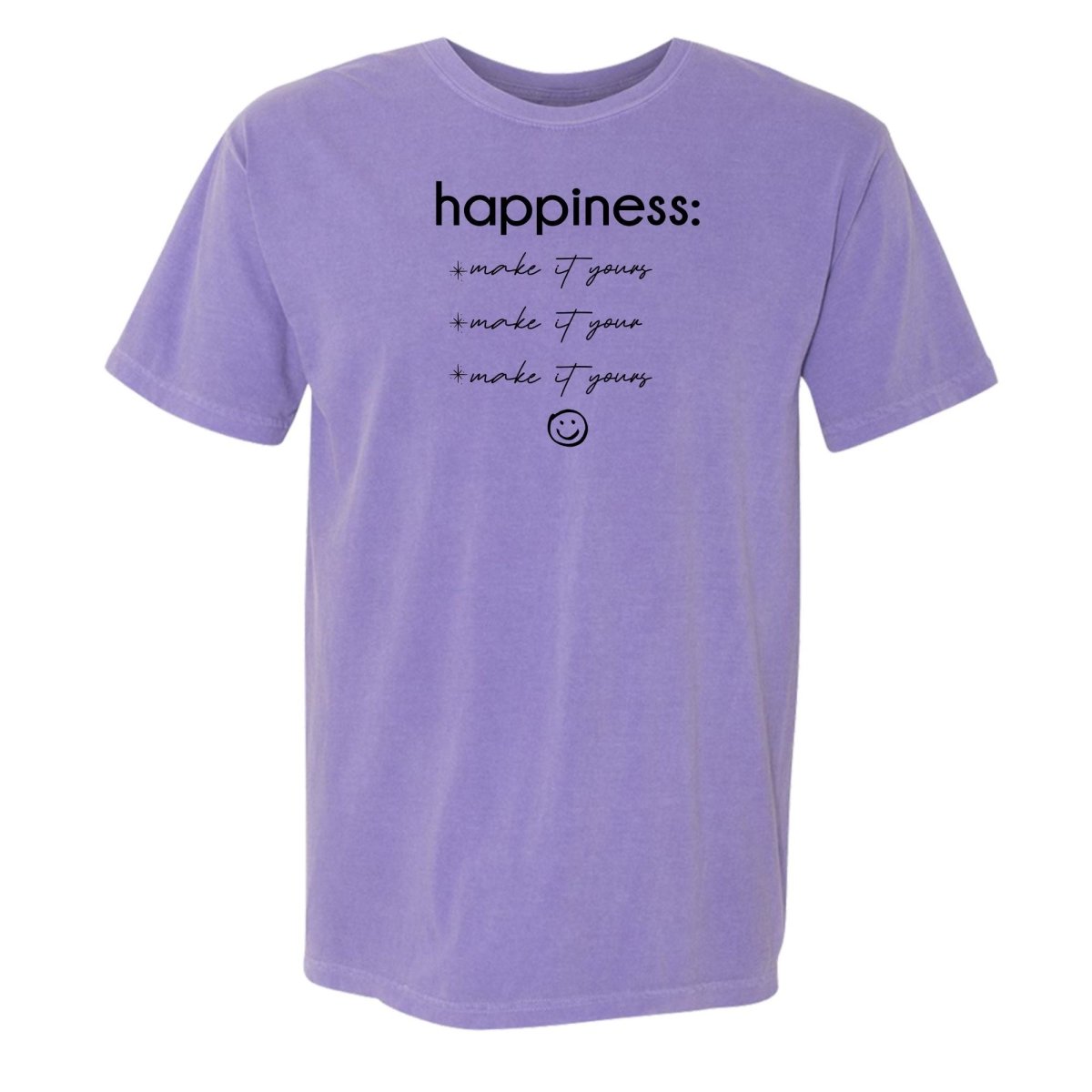 Make It Yours™ 'Happiness Checklist' T-Shirt