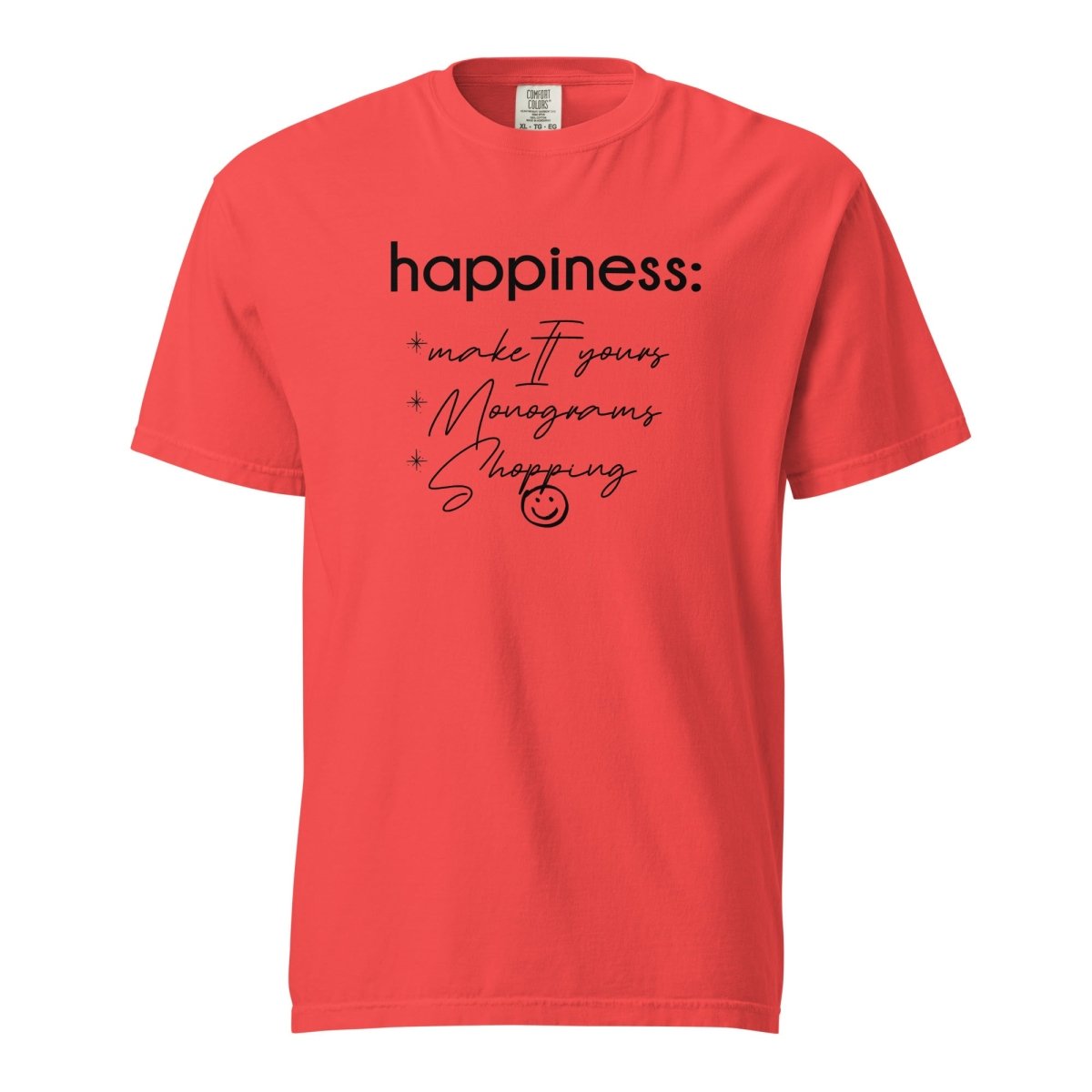 Make It Yours™ 'Happiness Checklist' T-Shirt