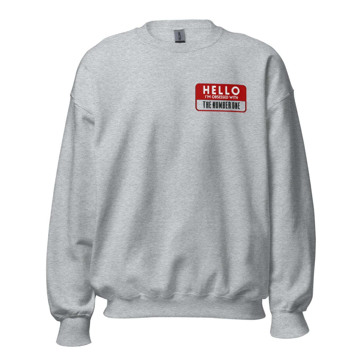 Make It Yours™ 'Hello, I'm Obsessed With...' Crewneck Sweatshirt