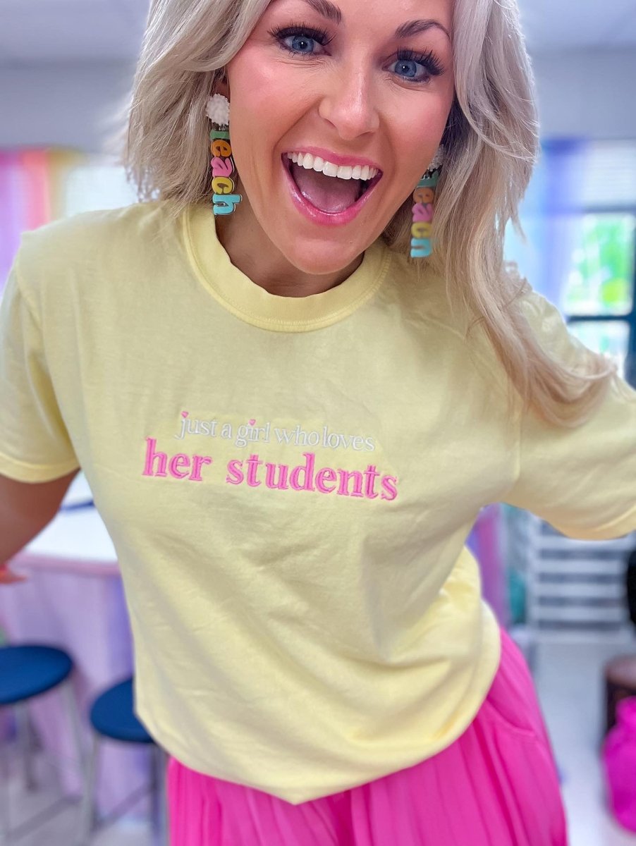 Make It Yours™ 'Just A Girl Who Loves' T-Shirt