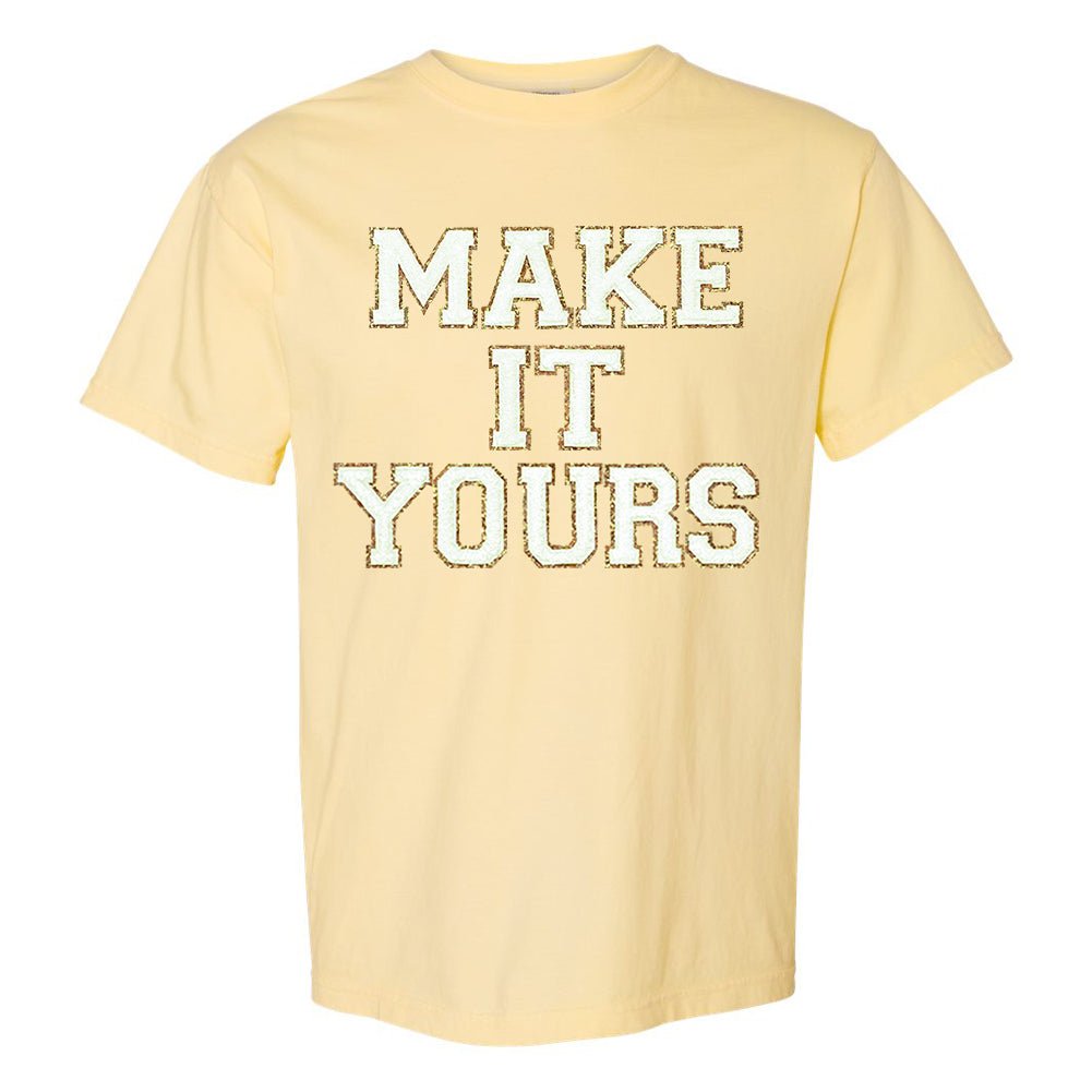 Make It Yours™ Letter Patch Gameday T-Shirt