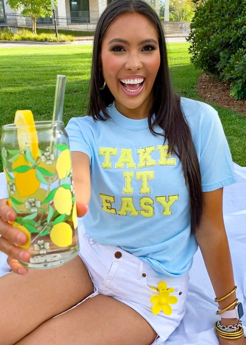 Make It Yours™ Letter Patch T-Shirt
