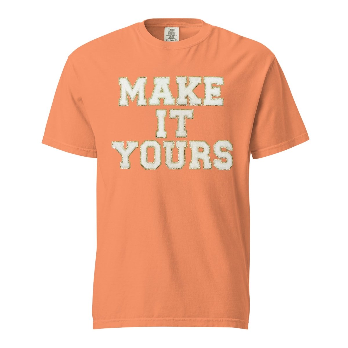 Make It Yours™ Letter Patch T-Shirt