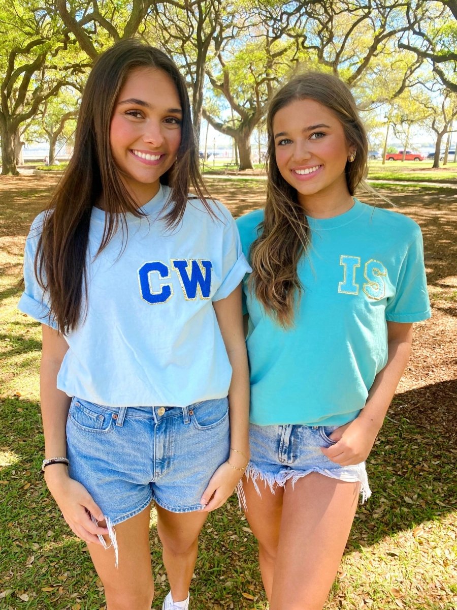 Make It Yours™ Letter Patch T-Shirt