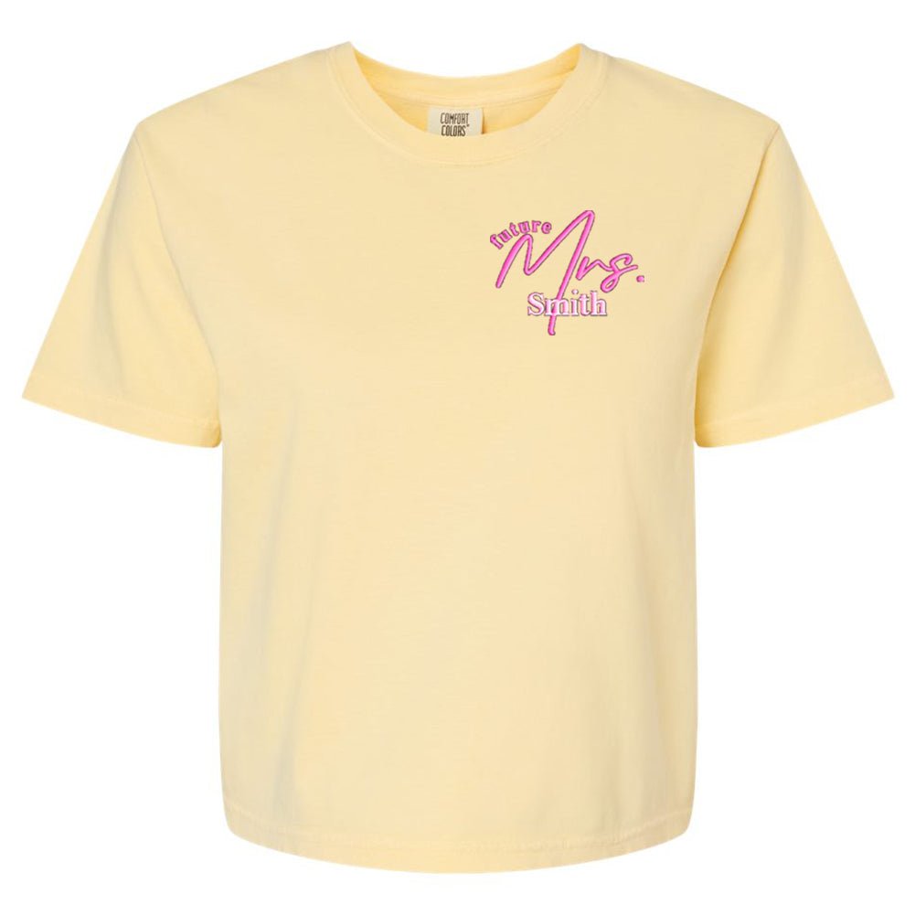 Make It Yours™ 'Mrs./Future Mrs.' Boxy T-Shirt
