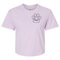 Make It Yours™ Paw Print Comfort Colors Boxy T-Shirt