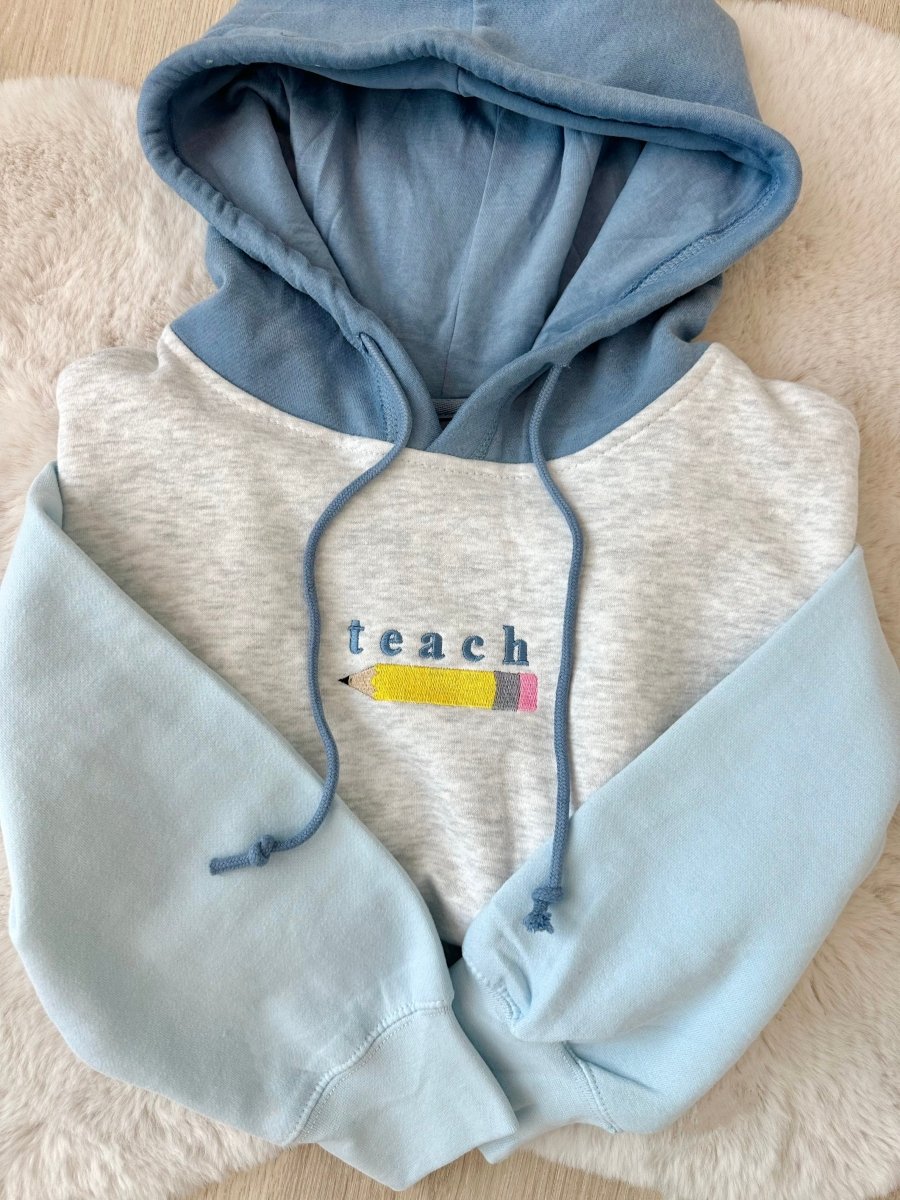 Make It Yours™ 'Pencil' Colorblock Hoodie