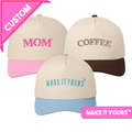 Make It Yours™ Snapback Trucker Hat