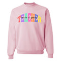 Make It Yours™ 'Teacher Block' Crewneck Sweatshirt