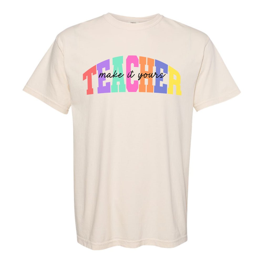 Make It Yours™ 'Teacher Block' T-Shirt