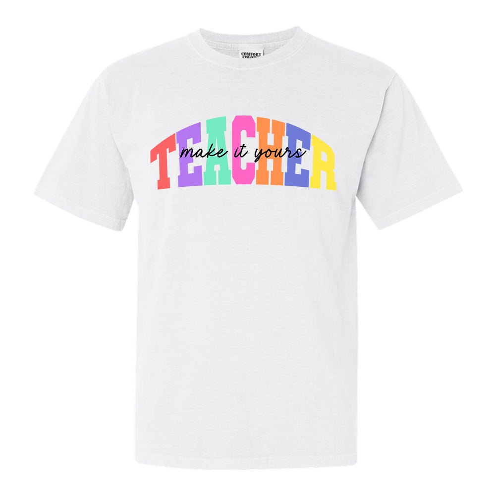 Make It Yours™ 'Teacher Block' T-Shirt