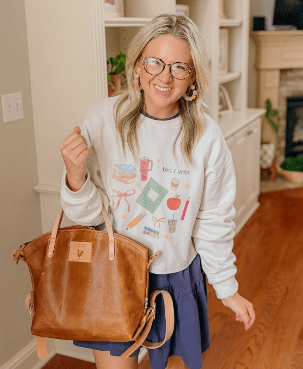 Make It Yours™ 'Teacher Classroom Essentials' Crewneck Sweatshirt