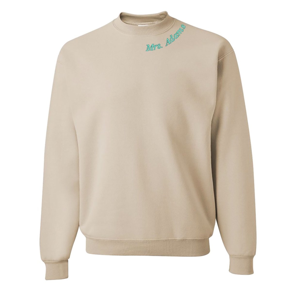 Make It Yours™  Teacher Collar Crewneck Sweatshirt