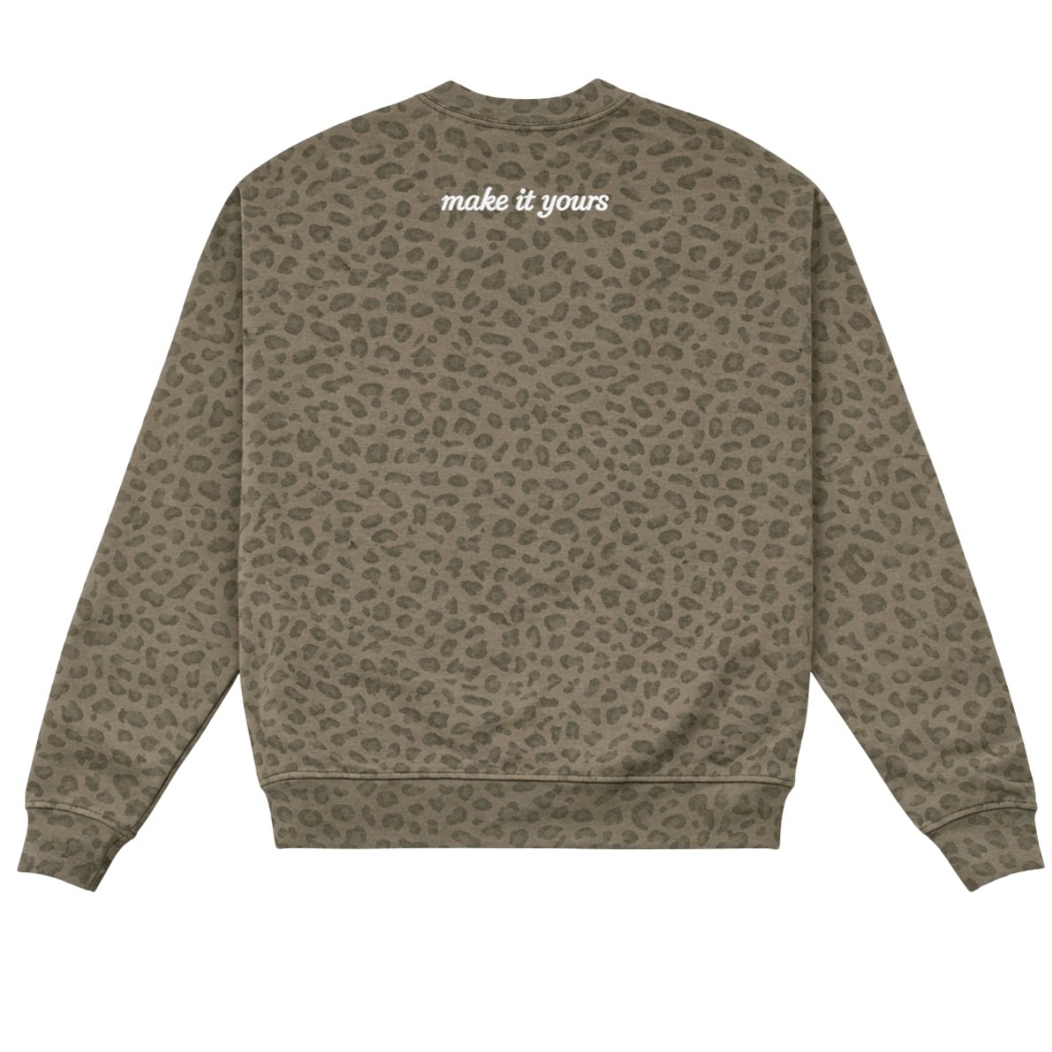 Make It Yours™ Vintage Leopard Crew