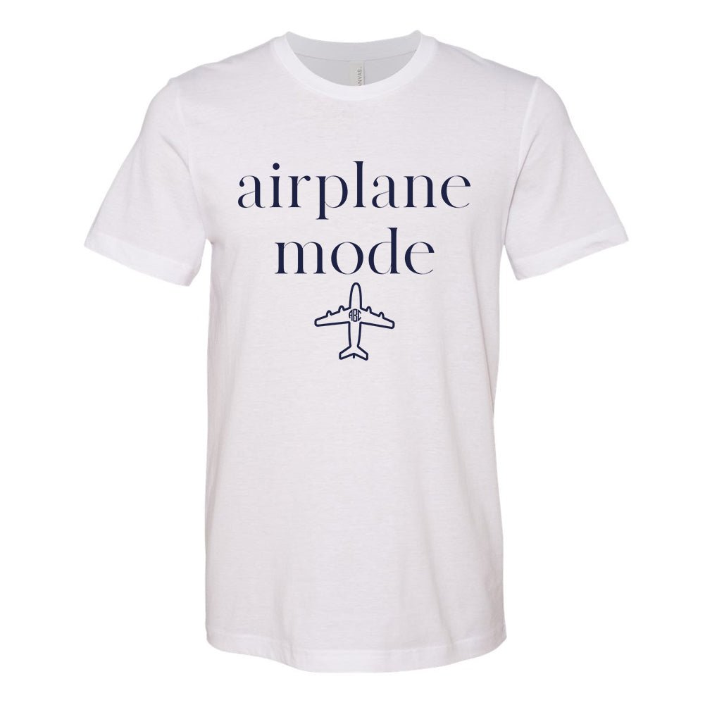 Monogrammed 'Airplane Mode' Premium T-Shirt
