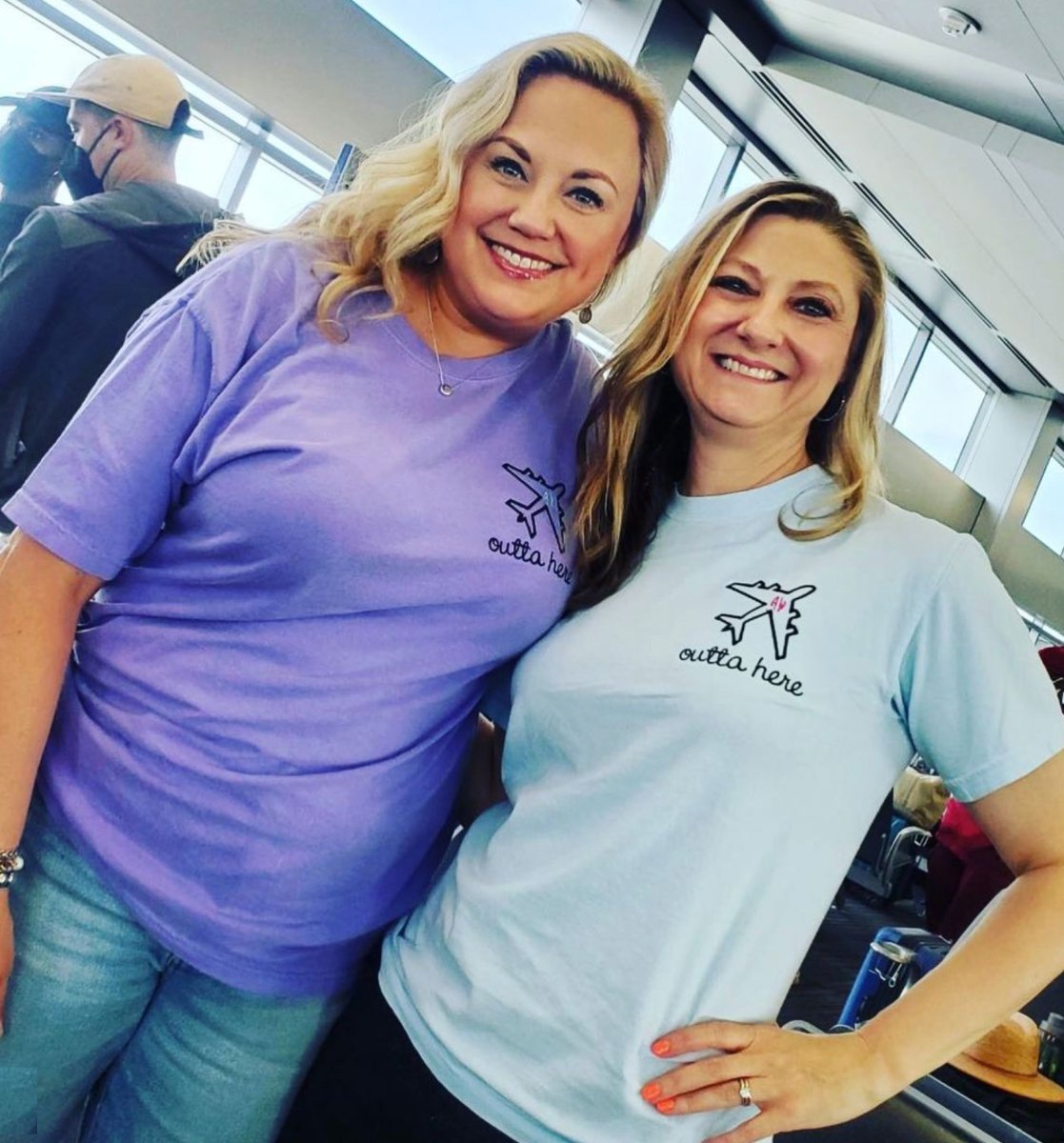 Monogrammed Airplane 'Outta Here' T-Shirt