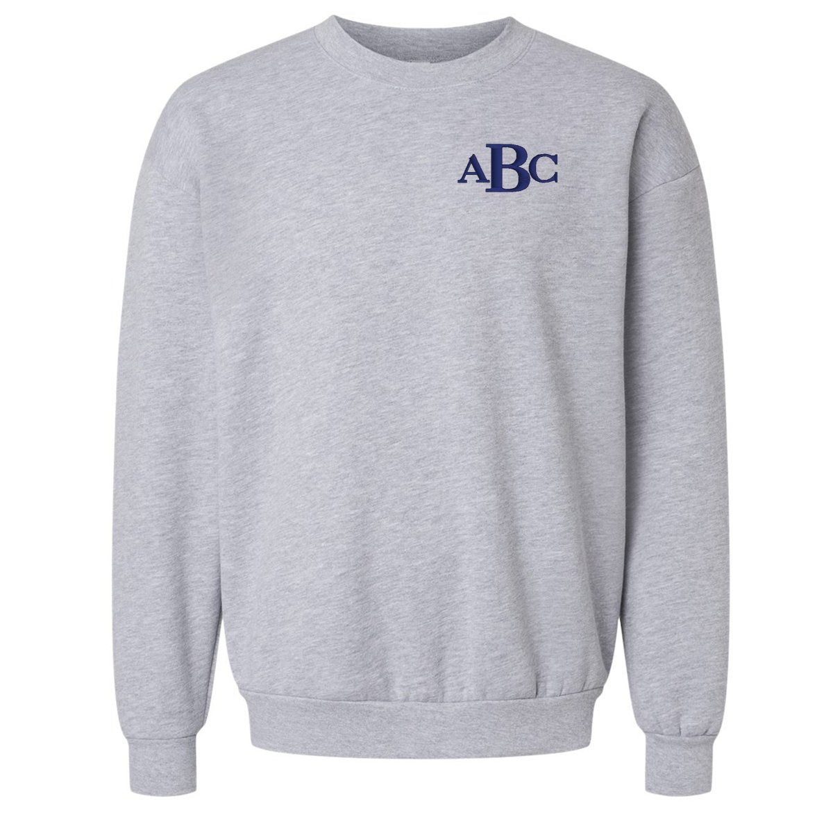 Monogrammed American Apparel Crewneck Sweatshirt