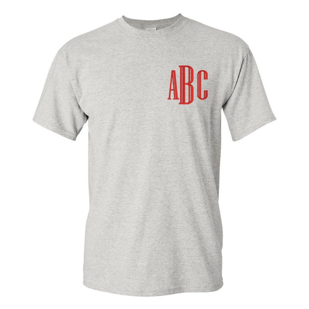 Monogrammed Basic T-Shirt