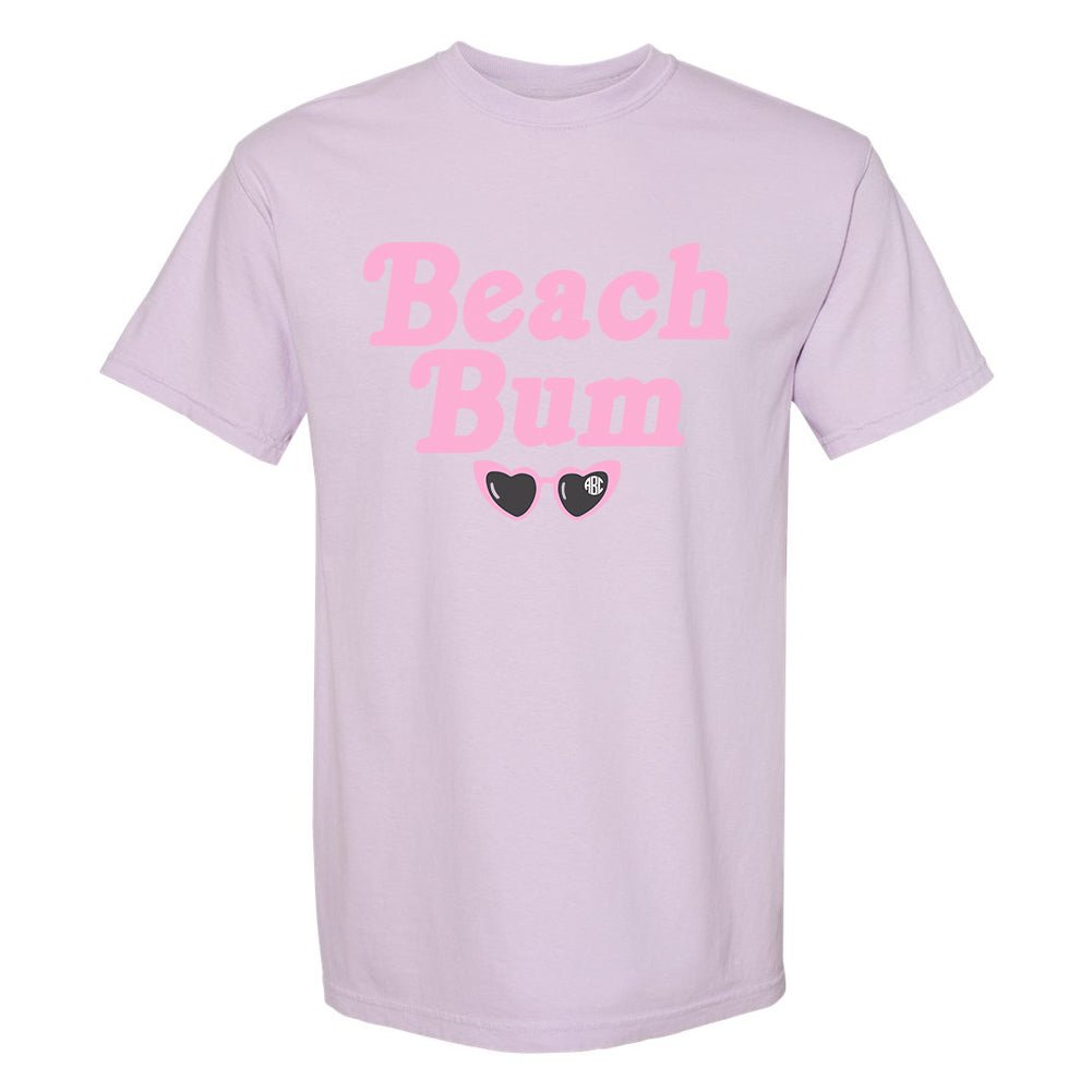 Monogrammed 'Beach Bum' T-Shirt