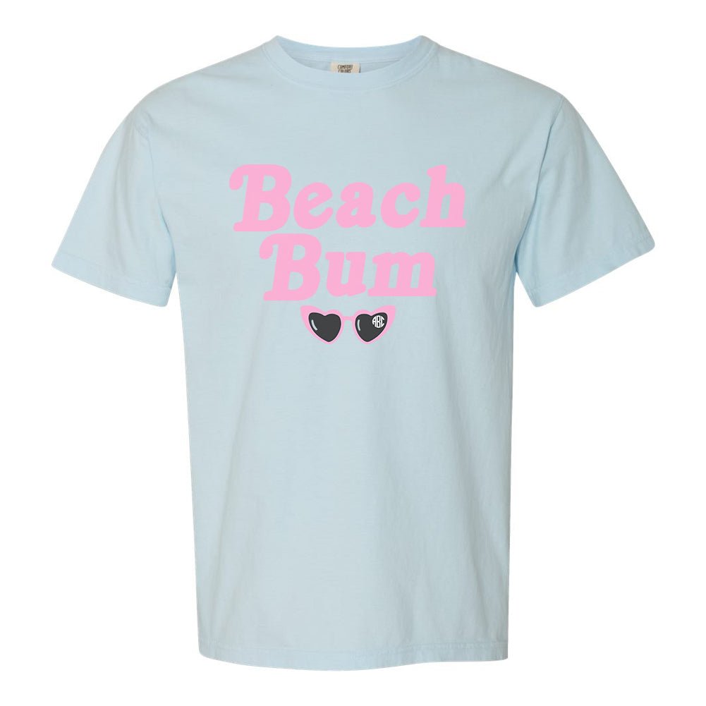 Monogrammed 'Beach Bum' T-Shirt