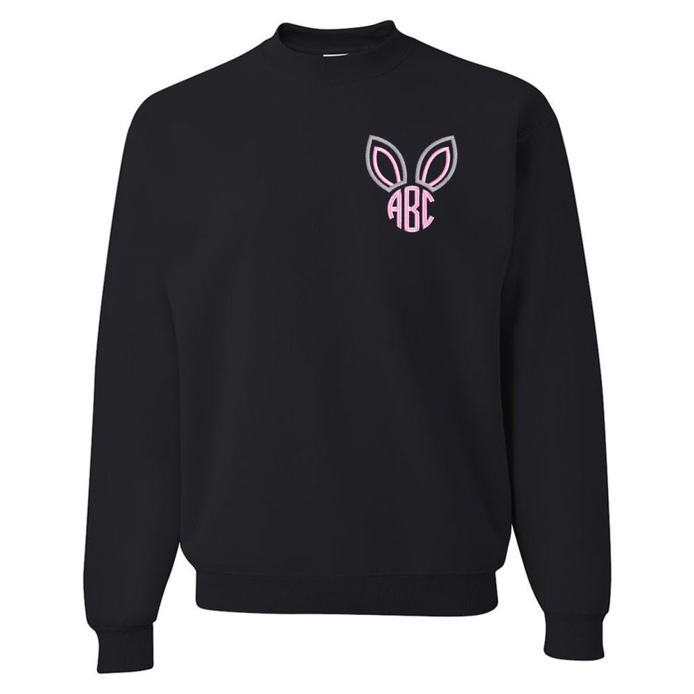 Monogrammed Bunny Ears Crewneck Sweatshirt