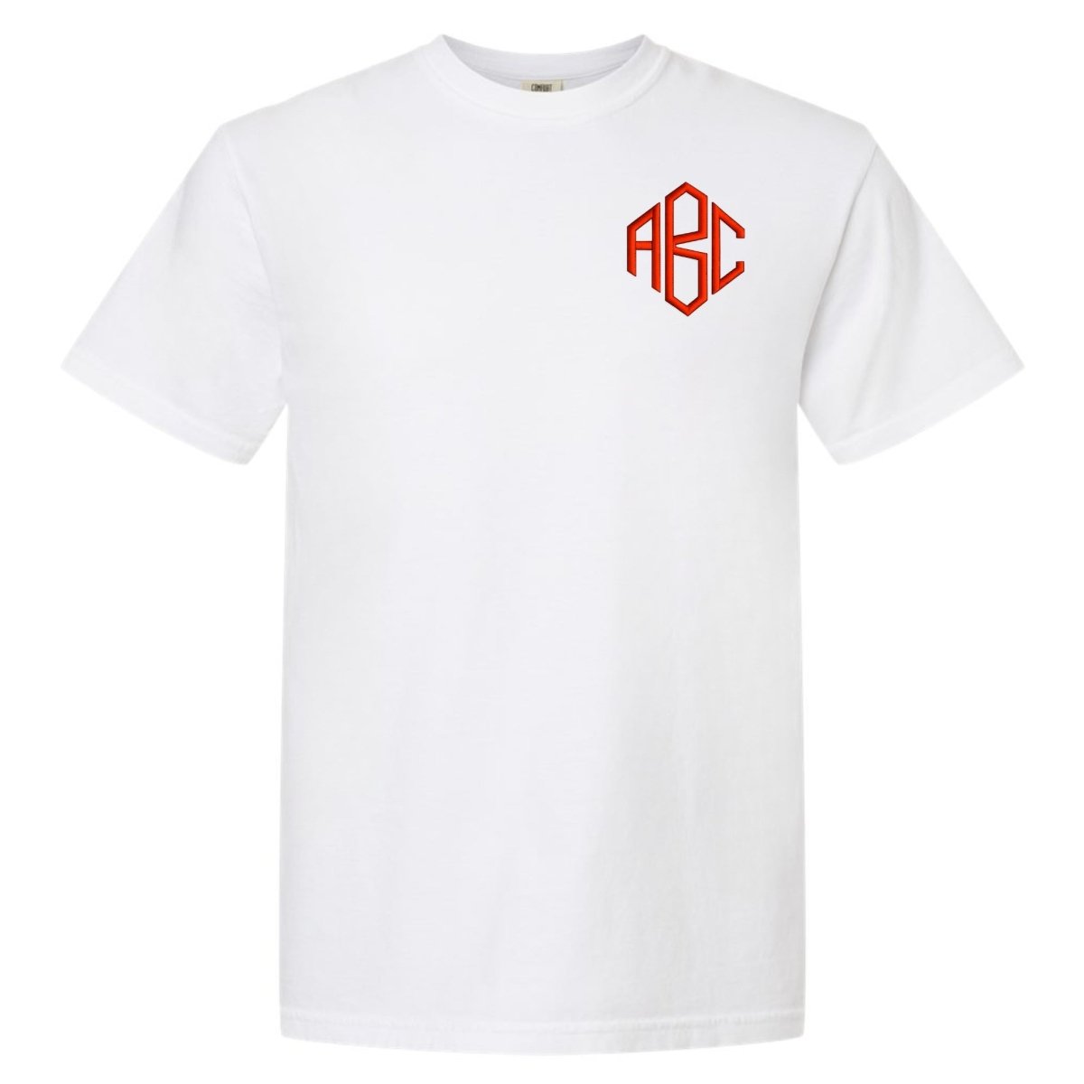 Monogrammed Comfort Colors T-Shirt