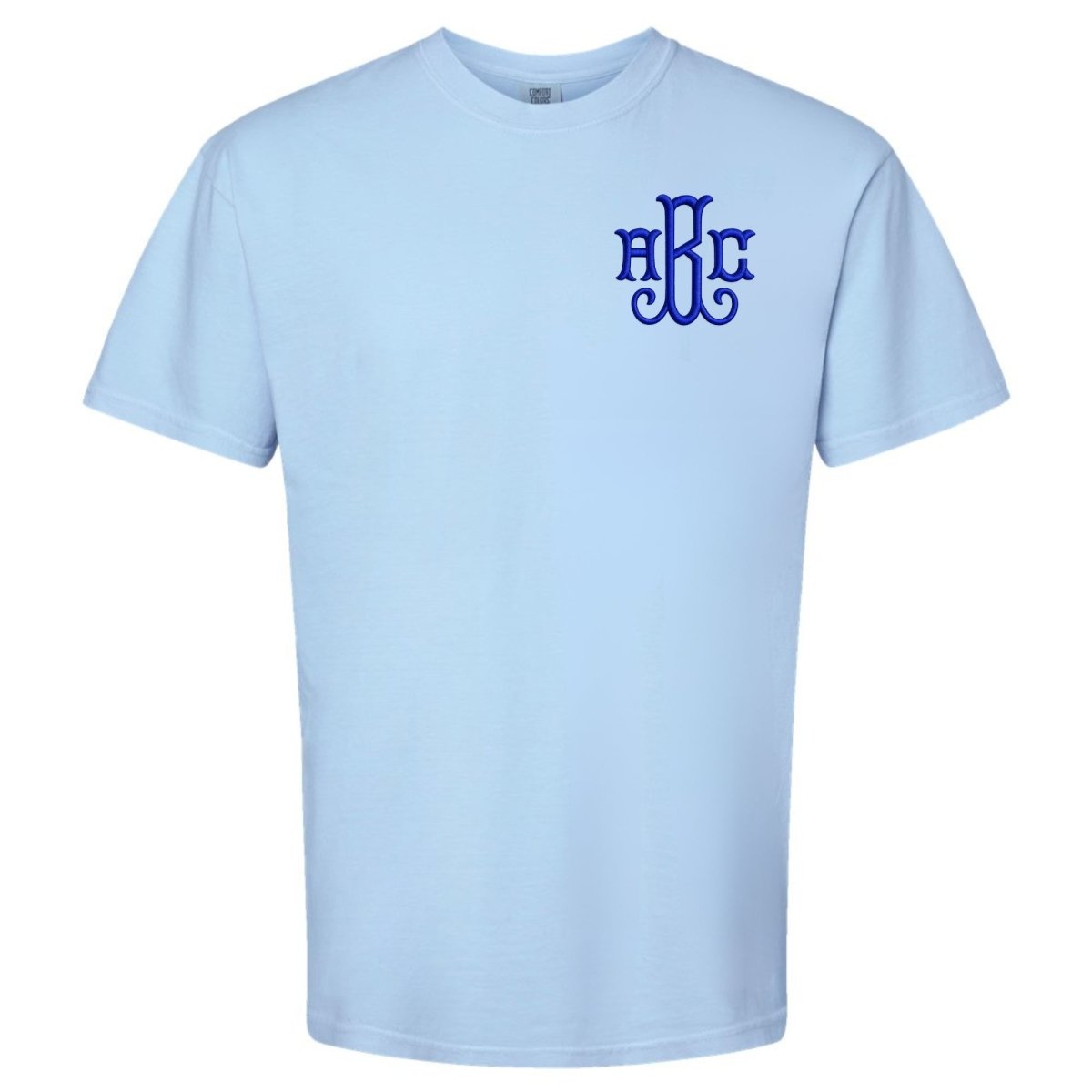 Monogrammed Comfort Colors T-Shirt