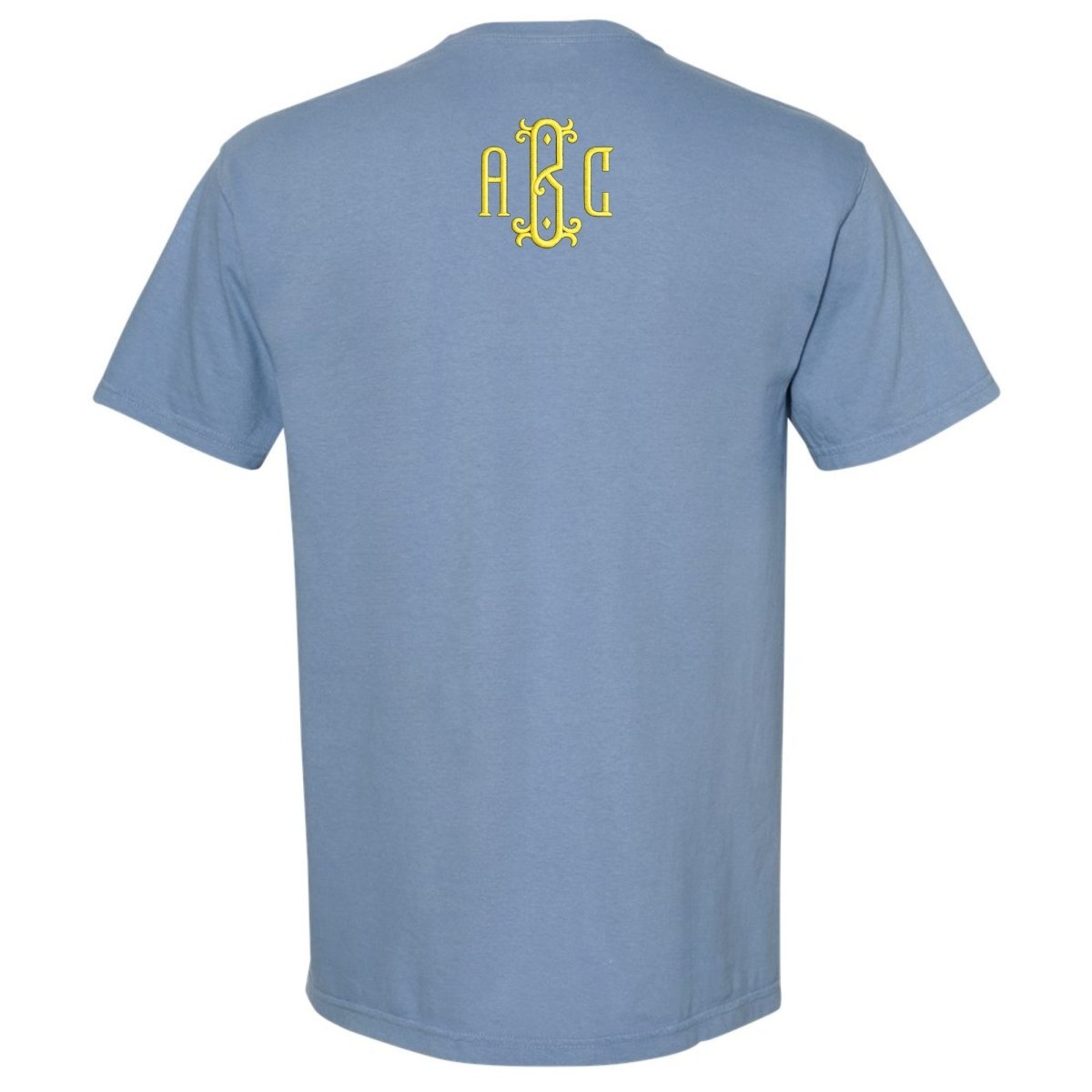 Monogrammed Comfort Colors T-Shirt