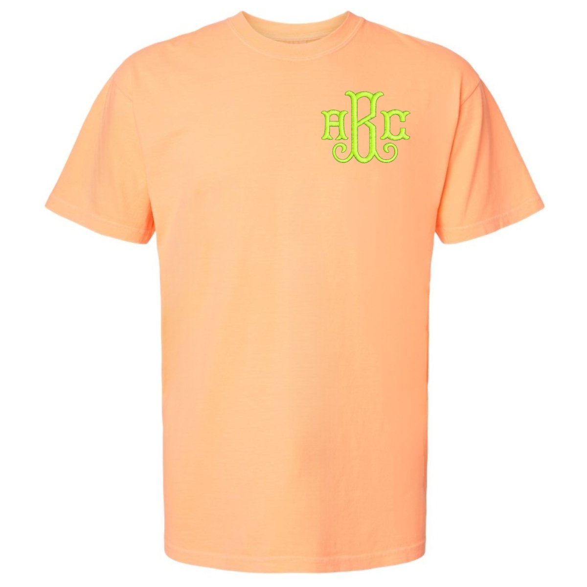 Monogrammed Comfort Colors T-Shirt