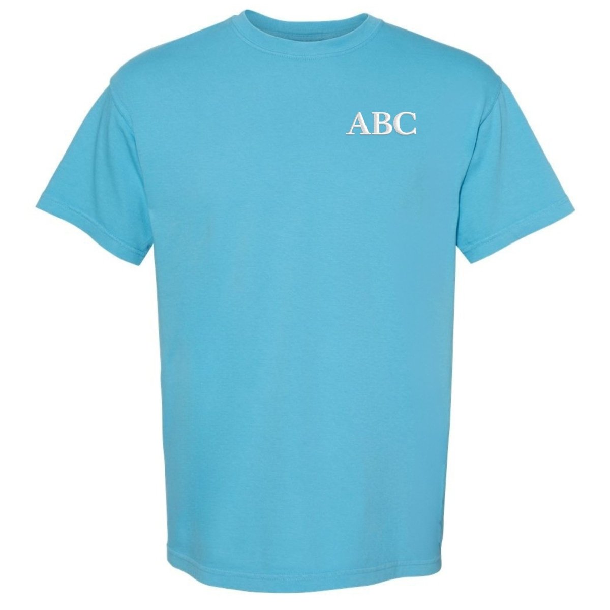 Monogrammed Comfort Colors T-Shirt