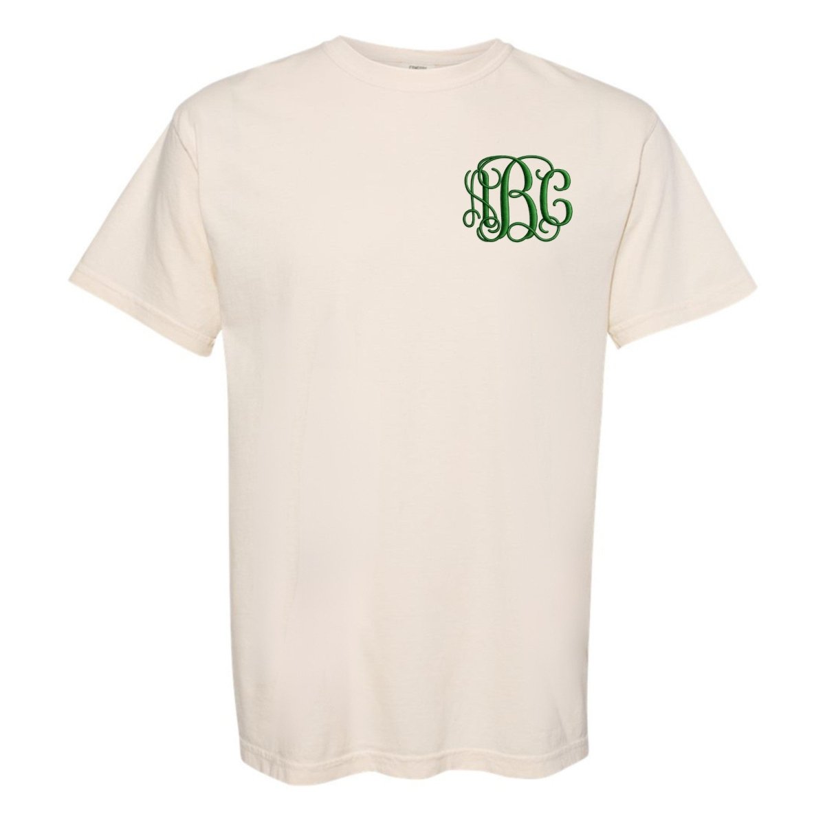 Monogrammed Comfort Colors T-Shirt